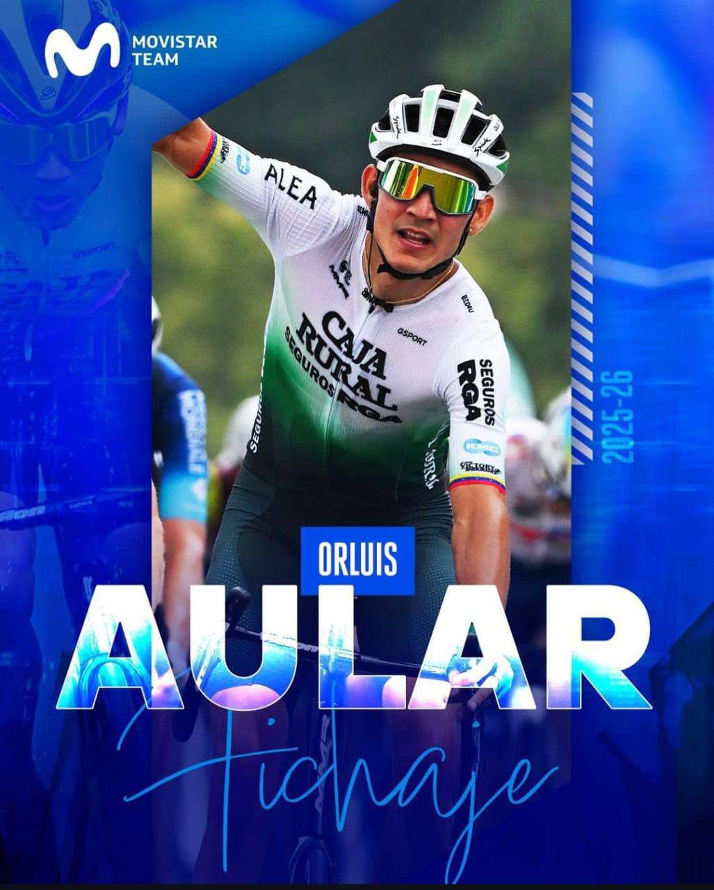 Orluis Aular: «Nunca imaginé llegar al World Tour»