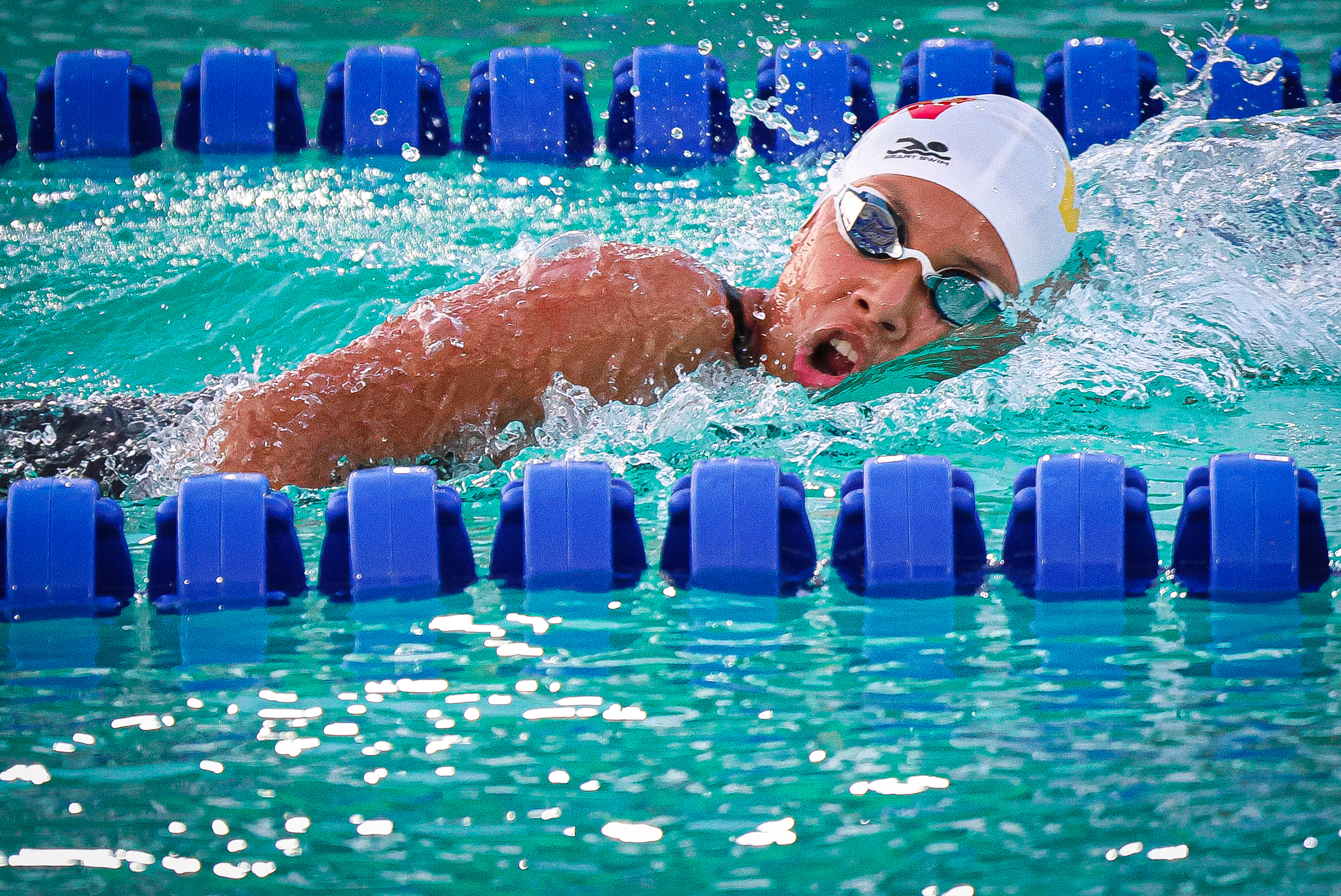 Miranda lideró primer día de la natación