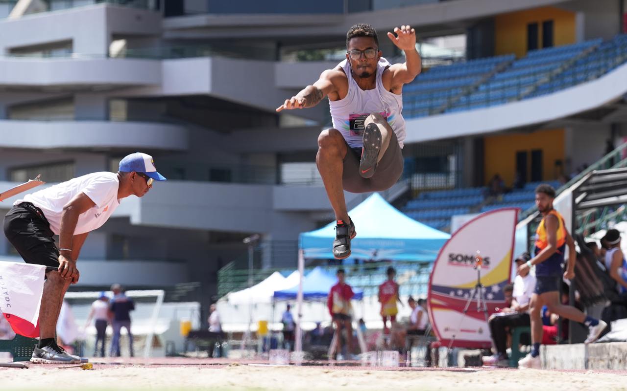 Miranda campeón en válida de paratletismo