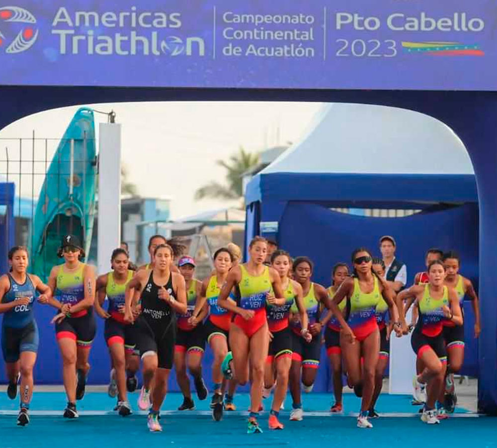 Triatlón presente en Suramericano de Santiago