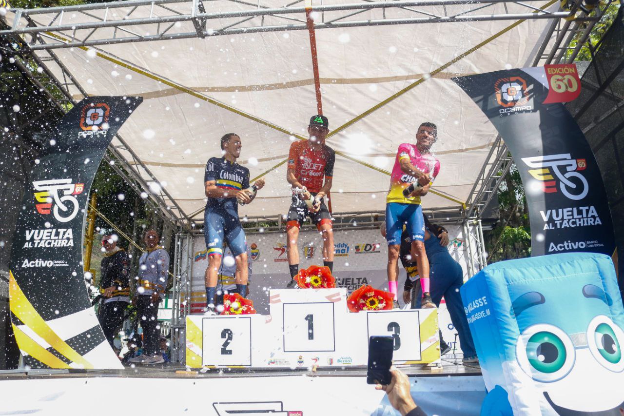 Yilberth Ramírez gana la sexta etapa de la Vuelta al Táchira