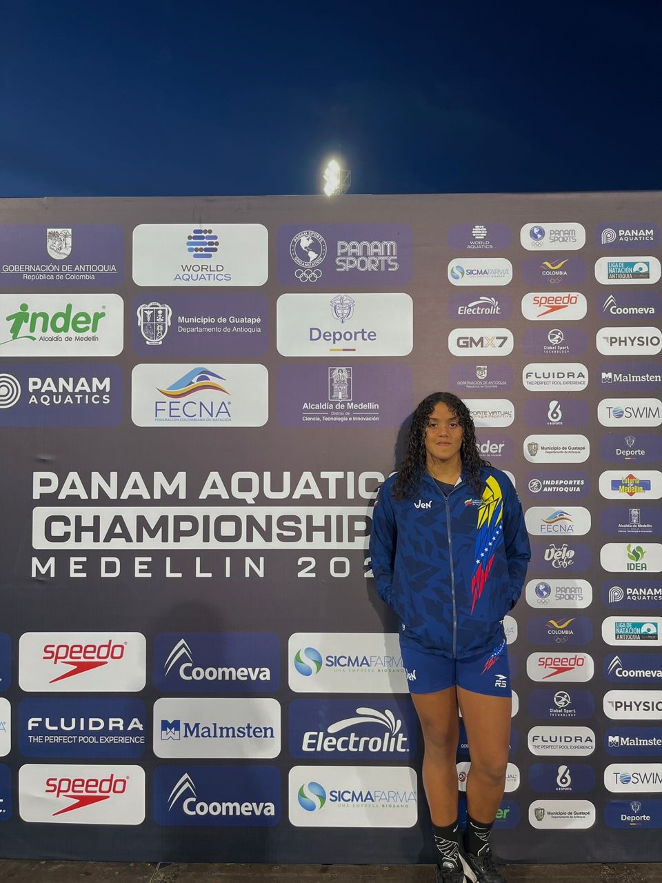 Sara De Alba, Panamericano de Natación Medellín 2025