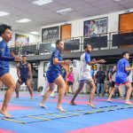 Karate continúa proceso de evaluación física