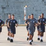 Encienden pebetero de Juegos Interacademias