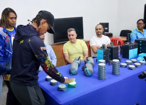 Tecnología de punta para evaluar atletas